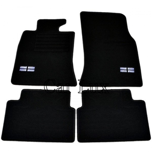 ALFOMBRAS COCHE ALFOMBRILLAS A MEDIDA MINI CLUBMAN EDITION Velou